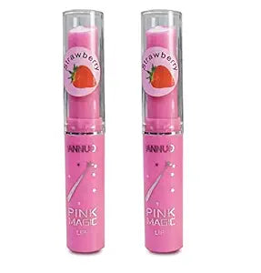 Colour Star Glow Tinted Lip Balm | Pink Magic Moisturizing | changing Tinted Balm Lipstick | Hydrating & Moisturising Lip Balm for Women | 3.8g